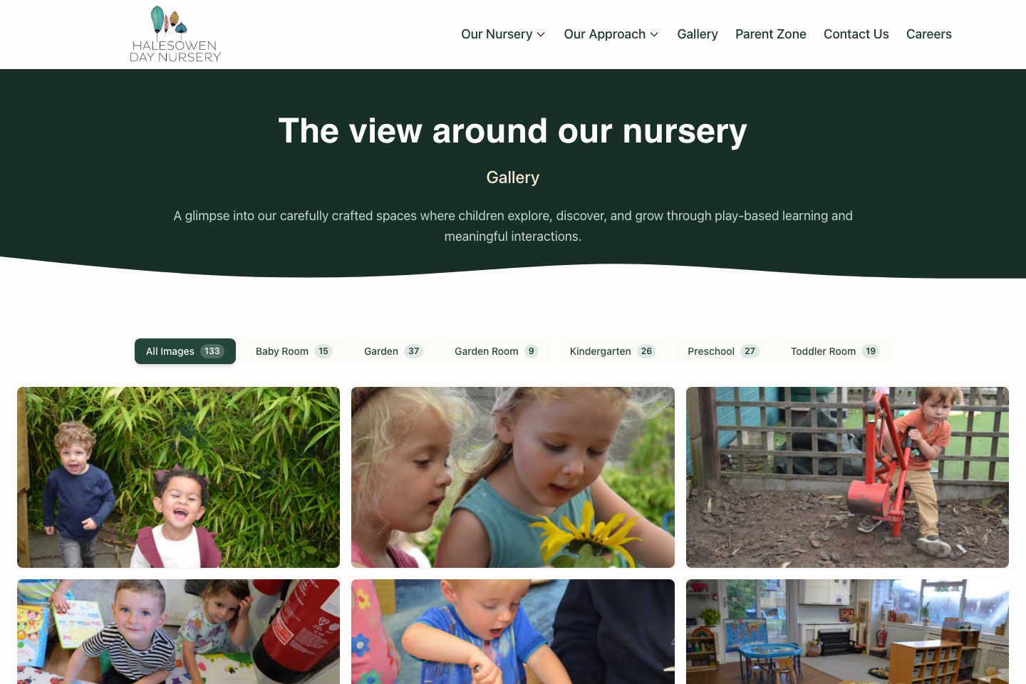 Halesowen Nursery gallery page