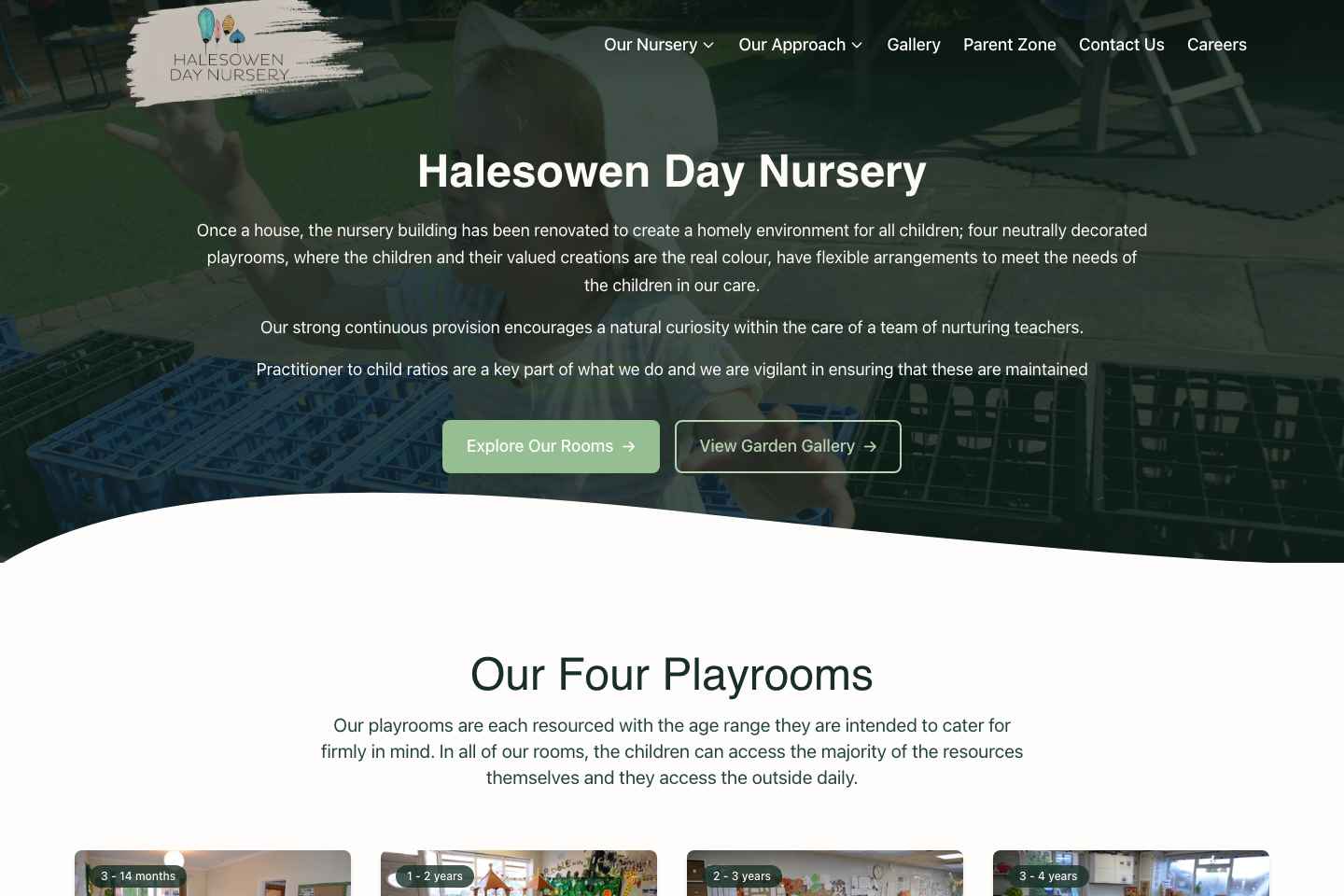 Halesowen Nursery environment page
